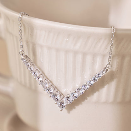 [Sparkling Aurora]Ornate Round Cut Necklace