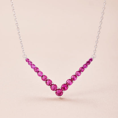 [Sparkling Aurora]Ornate Round Cut Necklace