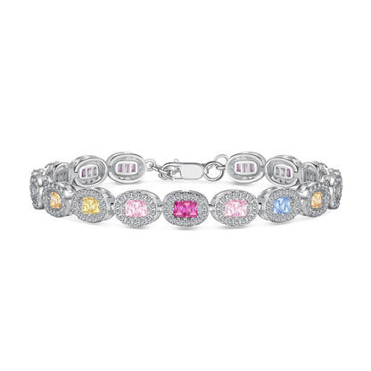 [Sparkling Aurora]Exquisite Ornate Emerald Cut Daily Bracelet