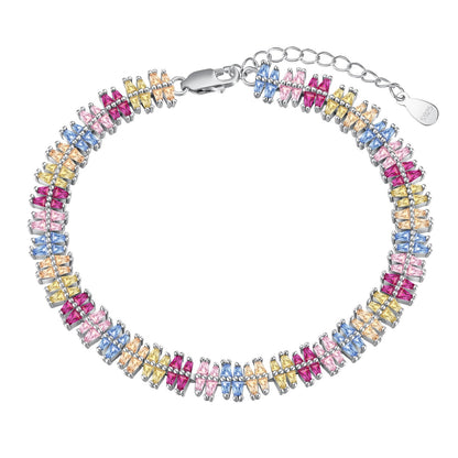 [Sparkling Aurora]Sparkling Exquisite Multi Cut Party Bracelet