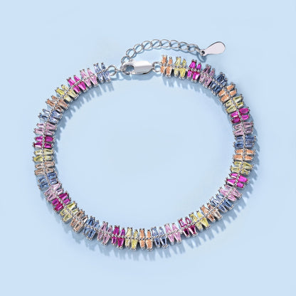 [Sparkling Aurora]Sparkling Exquisite Multi Cut Party Bracelet