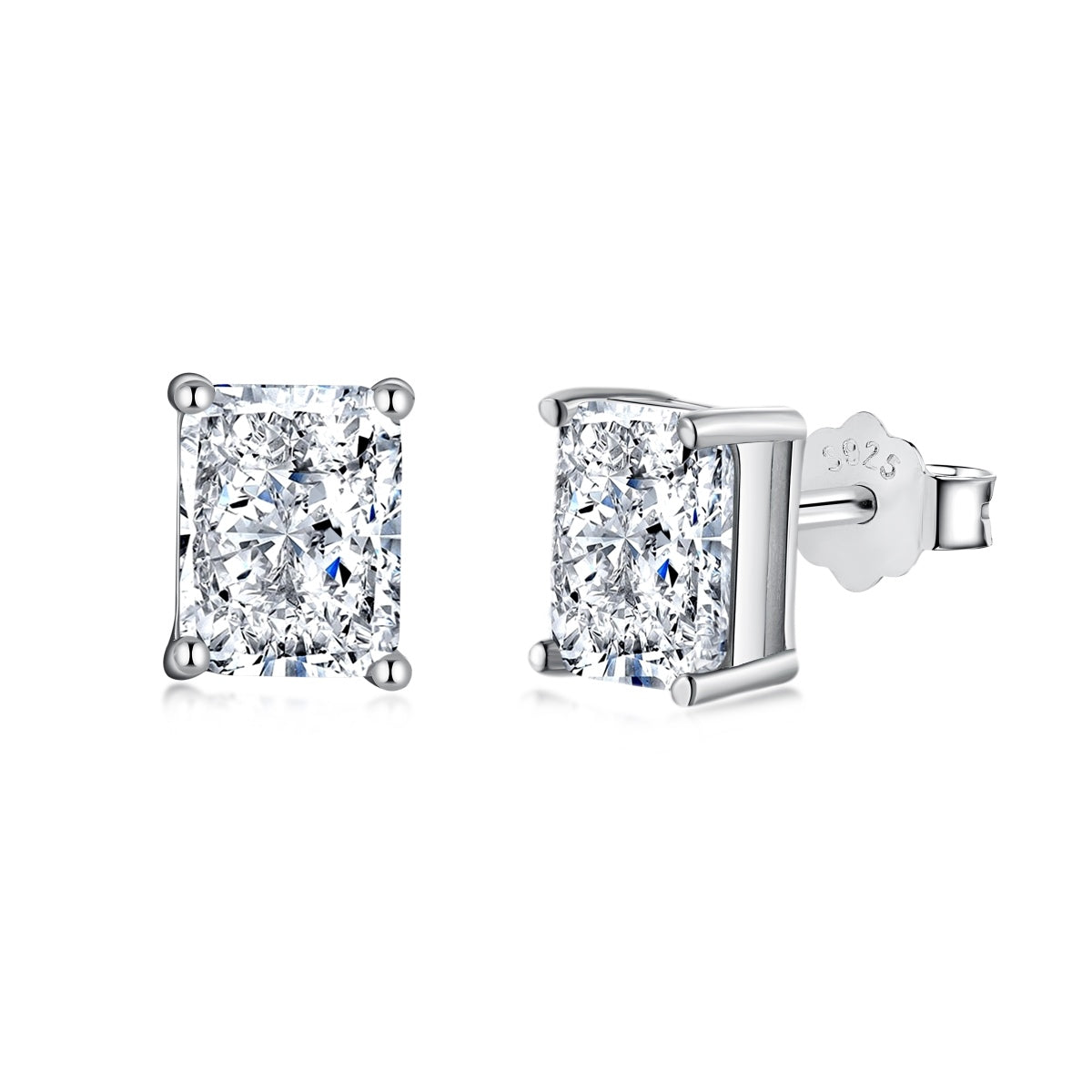 [Sparkling Aurora]Radiant Luxurious Princess Cut Daily Earrings