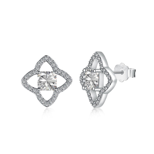 [Sparkling Aurora]Elegant Star Shape Princess Cut Daily Earrings